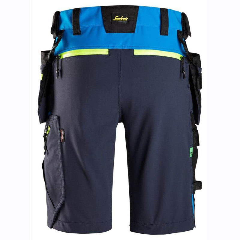 Snickers 6140 FlexiWork, Softshell Stretch Shorts+ Holster Pockets - SHORTS