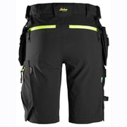 Snickers 6140 FlexiWork, Softshell Stretch Shorts+ Holster Pockets - SHORTS