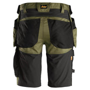 Snickers 6141 AllroundWork Stretch Shorts Holster Pockets - Apparel & Accessories > Clothing > Uniforms > Contractor Pants & Coveralls SHORTS