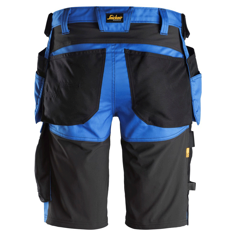 Snickers 6141 AllroundWork Stretch Shorts Holster Pockets - Apparel & Accessories > Clothing > Uniforms > Contractor Pants & Coveralls SHORTS