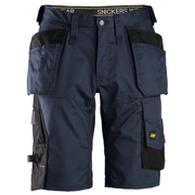 Snickers 6151 AllroundWork, Stretch Loose Fit Holster Pockets Work Shorts Various Colours - SHORTS