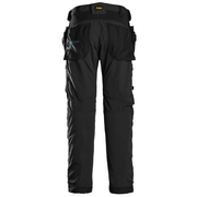 Snickers 6210 LiteWork, 37.5® Holster Pocket Work Trousers Black / 150 (35" Waist, 35" Leg) - SALE TROUSERS