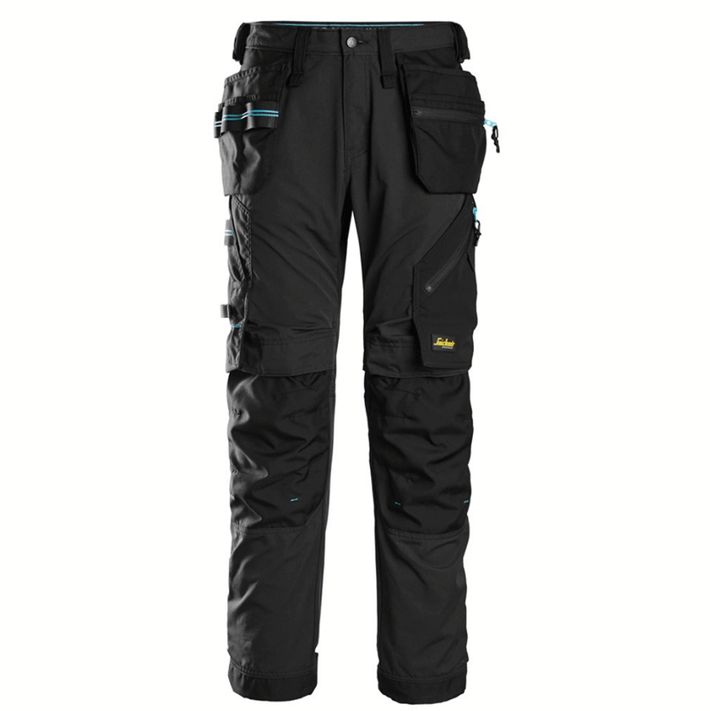 Snickers 6210 LiteWork, 37.5® Holster Pocket Work Trousers Black 38" Waist, 35" Leg - Apparel & Accessories > Clothing > Pants > Cargo Pants SALE TROUSERS