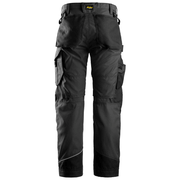 Snickers 6303 RuffWork, Work Trousers Black - KNEE PAD TROUSERS