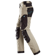 Snickers 6310 LiteWork, 37.5® Kneepad Work Trousers Khaki - KNEE PAD TROUSERS