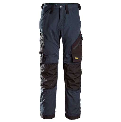 Snickers 6310 LiteWork, 37.5® Kneepad Work Trousers Navy Blue - KNEE PAD TROUSERS