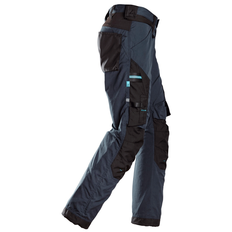 Snickers 6310 LiteWork, 37.5® Kneepad Work Trousers Navy Blue - KNEE PAD TROUSERS