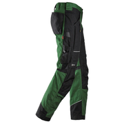 Snickers 6314 RuffWork, Canvas+ Kneepad Work Trousers Forest Green - KNEE PAD TROUSERS