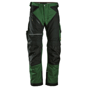 Snickers 6314 RuffWork, Canvas+ Kneepad Work Trousers Forest Green - KNEE PAD TROUSERS