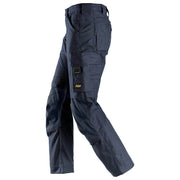 Snickers 6324 AllroundWork, Canvas+ Stretch Work Trousers+ Navy Blue - KNEE PAD TROUSERS