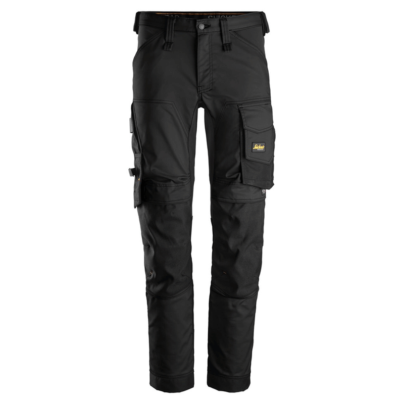 Snickers 6341 AllroundWork Stretch Kneepad Trousers Black 33" Waist, 30" Leg - Snickers Size 96 - SALE TROUSERS