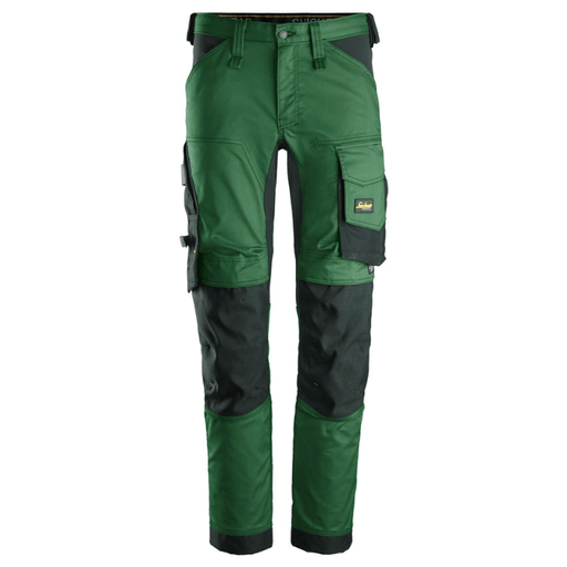 Snickers 6341 AllroundWork Stretch Kneepad Trousers Forest Green 41" Waist, 32" Leg - Snickers Size 58 - SALE TROUSERS