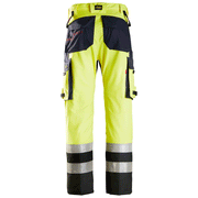 Snickers 6365 ProtecWork, Flame Retardant Arc Protection Hi-Vis Trouser, Class 1 - FLAME RETARDANT TROUSERS