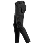 Snickers 6371 AllroundWork, Full Stretch Kneepad Trouser Black 33" Waist 32" Leg - Apparel & Accessories > Clothing > Pants > Cargo Pants SALE TROUSERS