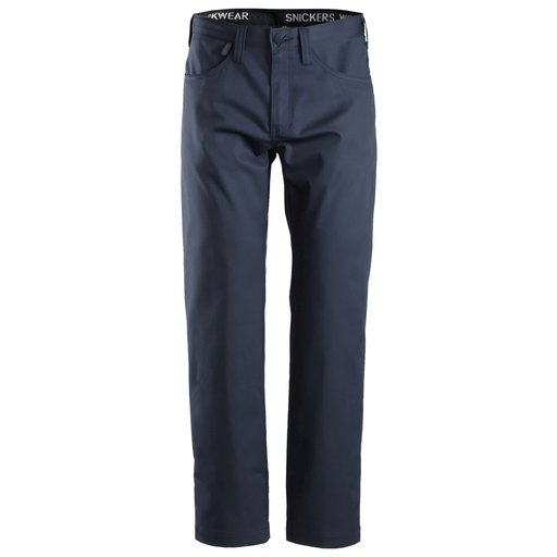 Snickers 6400 Service Chinos Navy Blue - BASIC & REAPER TROUSERS