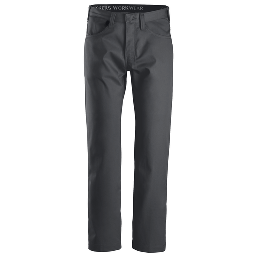 Snickers 6400 Service Chinos Steel Grey - BASIC & REAPER TROUSERS
