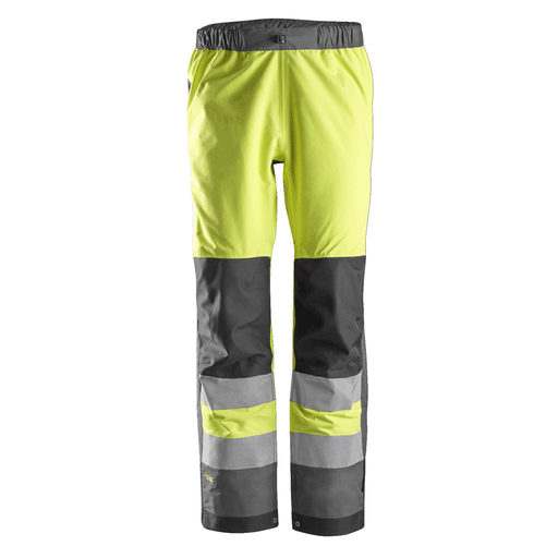 Snickers 6530 AllroundWork, Hi-Vis WP Shell Trousers CL2 Various Colours - Business & Industrial > Work Safety Protective Gear HI-VIS TROUSERS