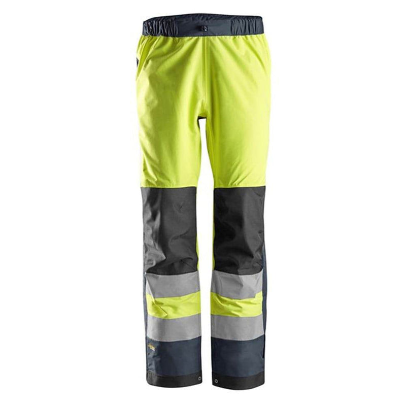 Snickers 6530 AllroundWork, Hi-Vis WP Shell Trousers CL2 Various Colours - Business & Industrial > Work Safety Protective Gear HI-VIS TROUSERS