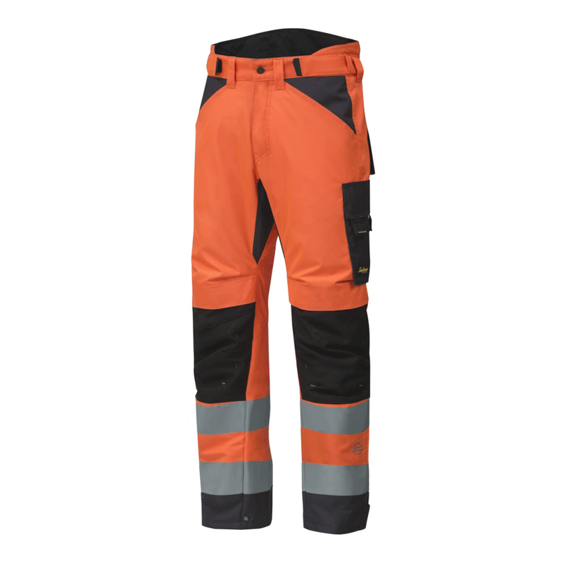 Snickers 6639 AllroundWork, Hi-Vis 37.5 Insulated Trousers+ CL2 Various Colours - HI-VIS TROUSERS