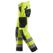 Snickers 6639 AllroundWork, Hi-Vis 37.5 Insulated Trousers+ CL2 Various Colours - HI-VIS TROUSERS