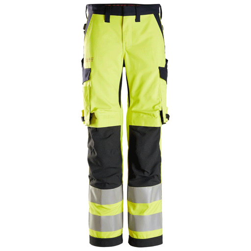Snickers 6760 ProtecWork, Flame Retardant Womens Hi-Vis Trouser, Class 2 - WOMENS HI-VIS CLOTHING