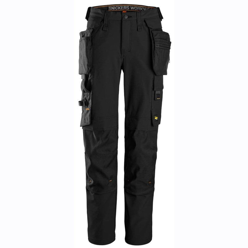 Snickers 6771 AllroundWork, Women's Full-Stretch Trousers Detachable Holster Pockets - WOMENS TROUSERS
