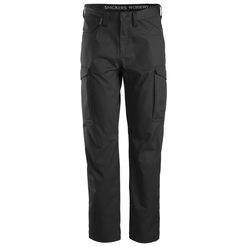 Snickers 6800 Service Trousers Black, 31" Waist 28" Leg-Snickers 192 - Apparel & Accessories > Clothing > Uniforms & Workwear > Contractor Pants & Coveralls SALE TROUSERS
