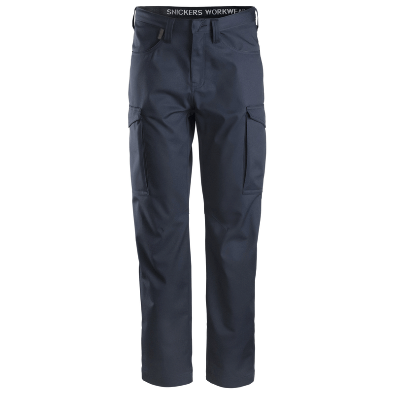 Snickers 6800 Service Trousers Navy Blue / 36" Waist 30" Leg - Snickers Size 104 - SALE TROUSERS