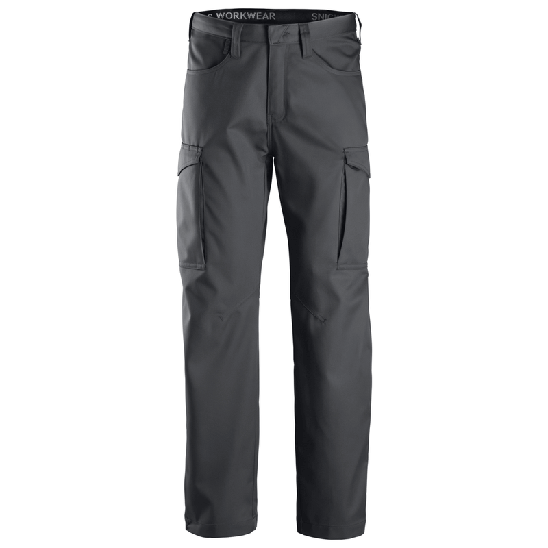 Snickers 6800 Service Trousers Steel Grey, 35" Waist 28" Leg-Snickers 200 - Apparel & Accessories > Clothing > Uniforms & Workwear > Contractor Pants & Coveralls SALE TROUSERS