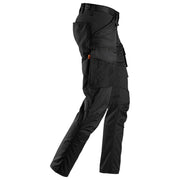 Snickers 6803 AllroundWork, Stretch Trousers without Knee Pockets Black - CARGO & COMBAT TROUSERS