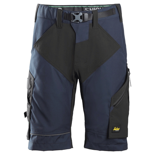 Snickers 6914 FlexiWork Work Shorts Navy Blue 33" Waist - Snickers Size 48 - Apparel & Accessories > Clothing > Uniforms > Contractor Pants & Coveralls SALE SHORTS