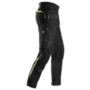 Snickers 6940 FlexiWork, Stretch Work Knee Pad Holster Pocket Trousers Various Colours - KNEE PAD TROUSERS
