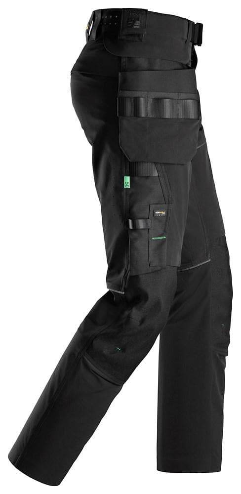 Snickers 6944 FlexiWork, 2.0 Holster Pocket Work Trousers Various Colours - KNEE PAD TROUSERS