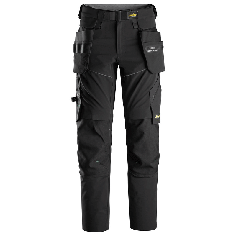 Snickers 6944 FlexiWork, 2.0 Holster Pocket Work Trousers Various Colours - KNEE PAD TROUSERS