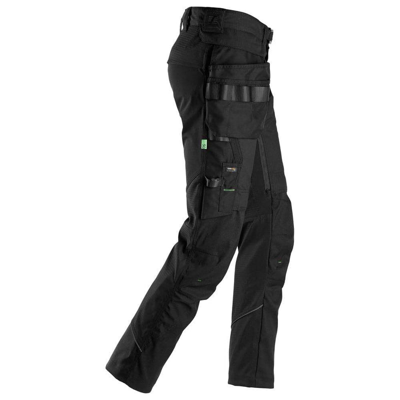 Snickers 6972 FlexiWork, Work Trousers+ Detachable Holster Pockets - KNEE PAD TROUSERS
