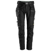 Snickers 6972 FlexiWork, Work Trousers+ Detachable Holster Pockets - KNEE PAD TROUSERS