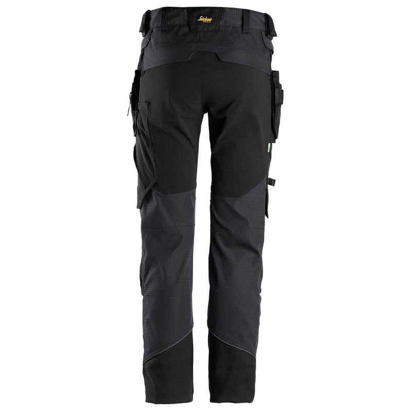 Snickers 6972 FlexiWork, Work Trousers+ Detachable Holster Pockets, Waist 30" Leg 32"-Snickers 44 - Apparel & Accessories > Clothing > Uniforms & Workwear > Contractor Pants & Coveralls SALE TROUSERS