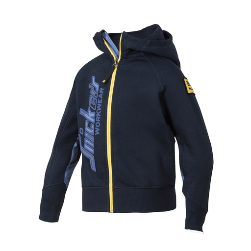 Snickers 7503 FlexiWork, Junior Camo Hoodie - HOODIES