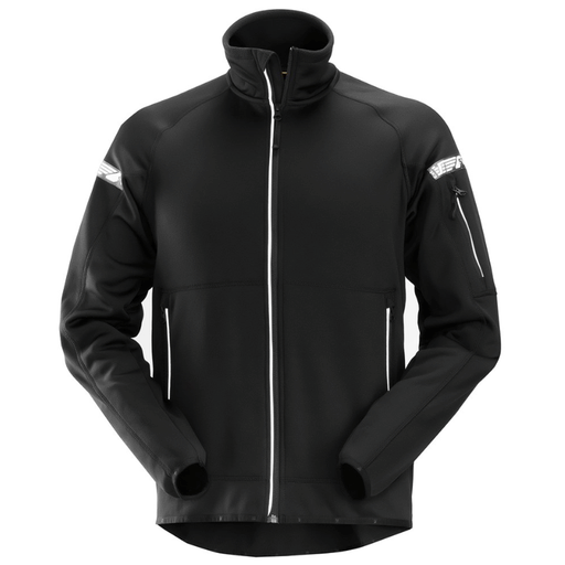 Snickers 8004 AllroundWork 37.5® Fleece Jacket Black Small - Apparel & Accessories > Clothing > Outerwear > Coats & Jackets SALE JACKETS