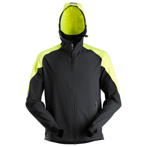 Snickers 8025 FlexiWork, Neon Full Zip Hoodie - JACKETS & COATS