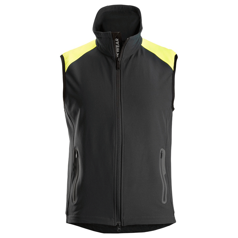 Snickers 8029 FlexiWork, Neon Vest Various Colours - BODYWARMERS