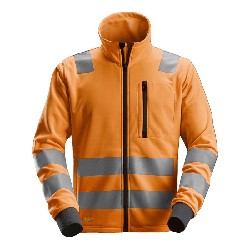 Snickers 8036 AllroundWork, Hi-Vis FZ Jacket CL2/CL3 Various Colours - HI-VIS JACKETS & COATS