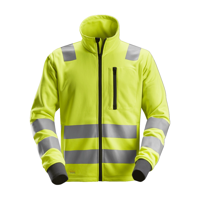 Snickers 8036 AllroundWork, Hi-Vis FZ Jacket CL2/CL3 Various Colours - HI-VIS JACKETS & COATS