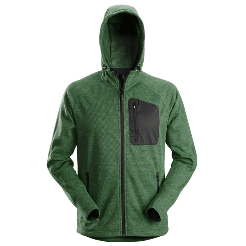 Snickers 8041 FlexiWork, Fleece Hoodie Various Colours - FLEECE CLOTHING