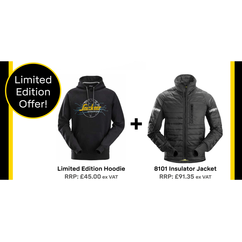 Snickers 8101 AllroundWork 37.5 Insulator Jacket Various Colours with FREE HOODIE RRP £163.62 - JACKETS & COATS