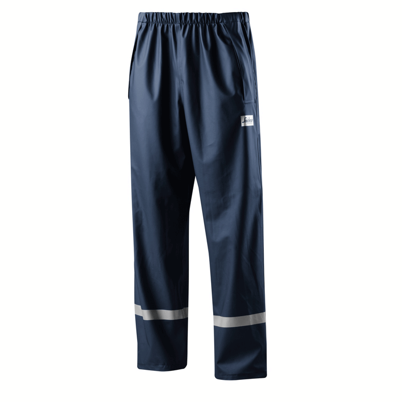 Snickers 8201 PU Rain Trousers Various Colours - WATERPROOF TROUSERS