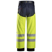 Snickers 8269 ProtecWork, Flame Retardant PU Hi-Vis Rain Chaps, Class 2 - FLAME RETARDANT TROUSERS