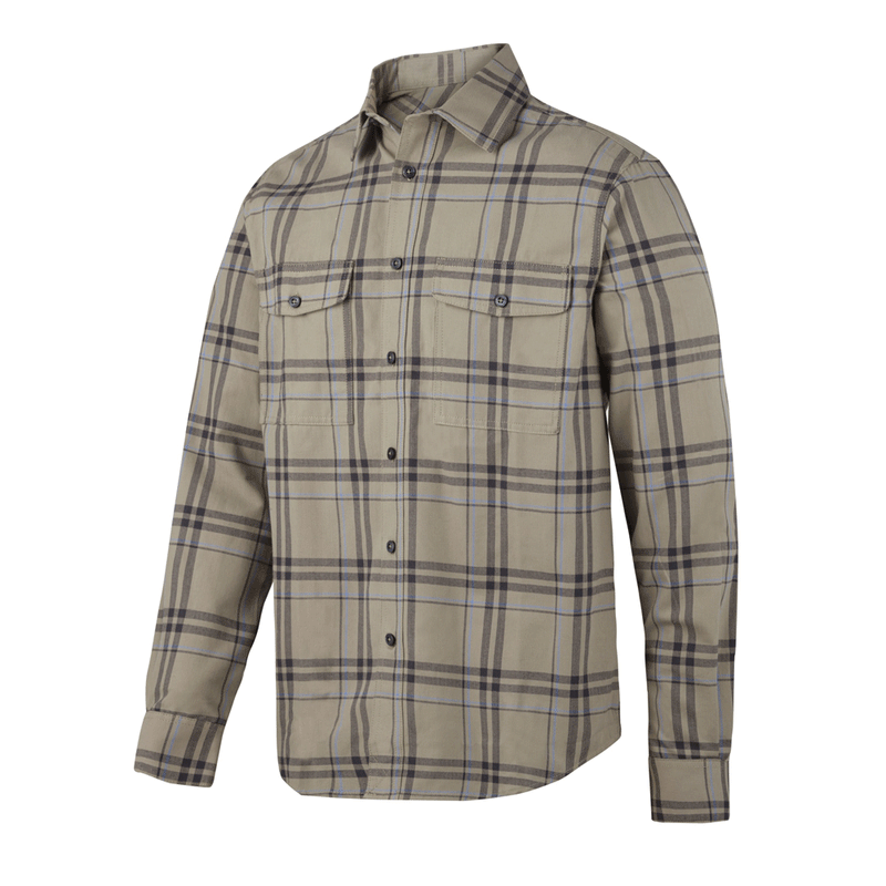 Snickers 8502 RuffWork Flannel Checked LS Shirt Various Colours - SHIRTS