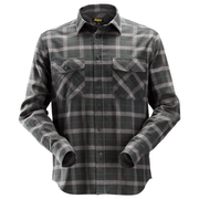Snickers 8516 AllroundWork Flannel Checked Long Sleeve Shirt Various Colours - SHIRTS