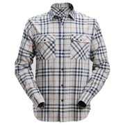 Snickers 8516 AllroundWork Flannel Checked Long Sleeve Shirt Various Colours - SHIRTS